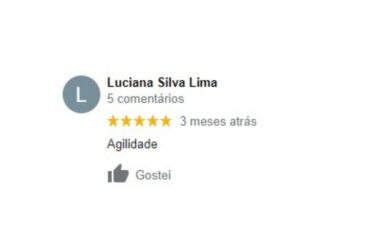 Godoi Gás - Avaliação da cliente Luciana Silva